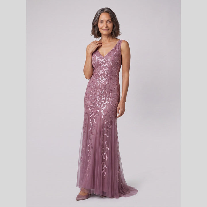Women's Evening Gown – Sequin Fishtail Christmas Party