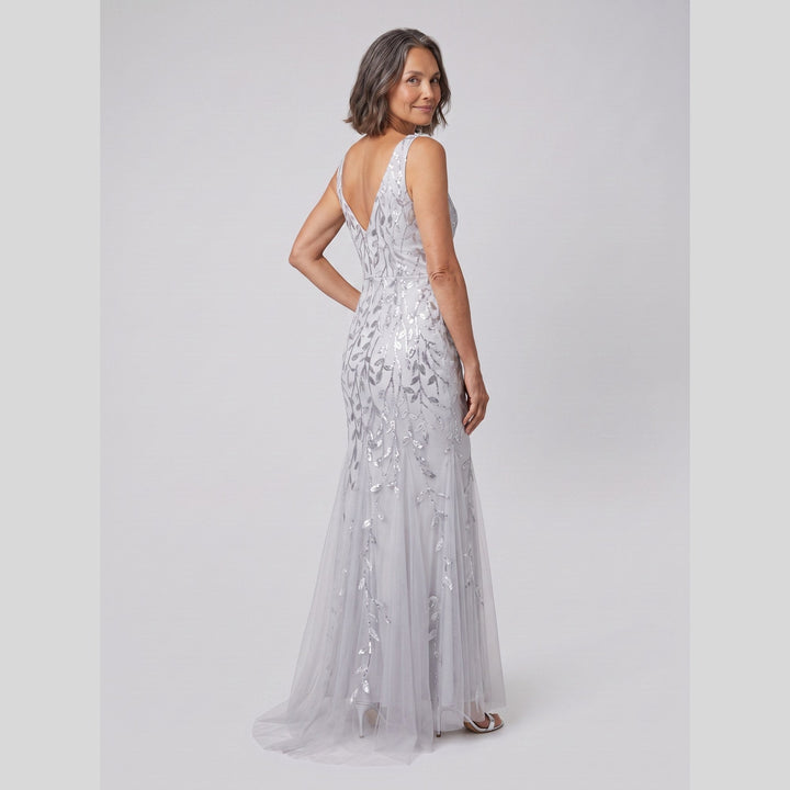 Women's Evening Gown – Sequin Fishtail Christmas Party