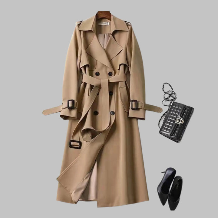Women's Knee-Length Loose Fit Coat
