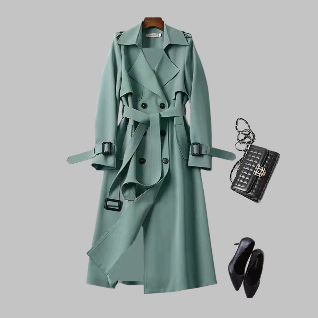 Women's Knee-Length Loose Fit Coat