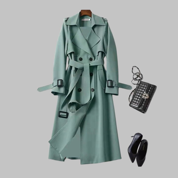Women's Knee-Length Loose Fit Coat