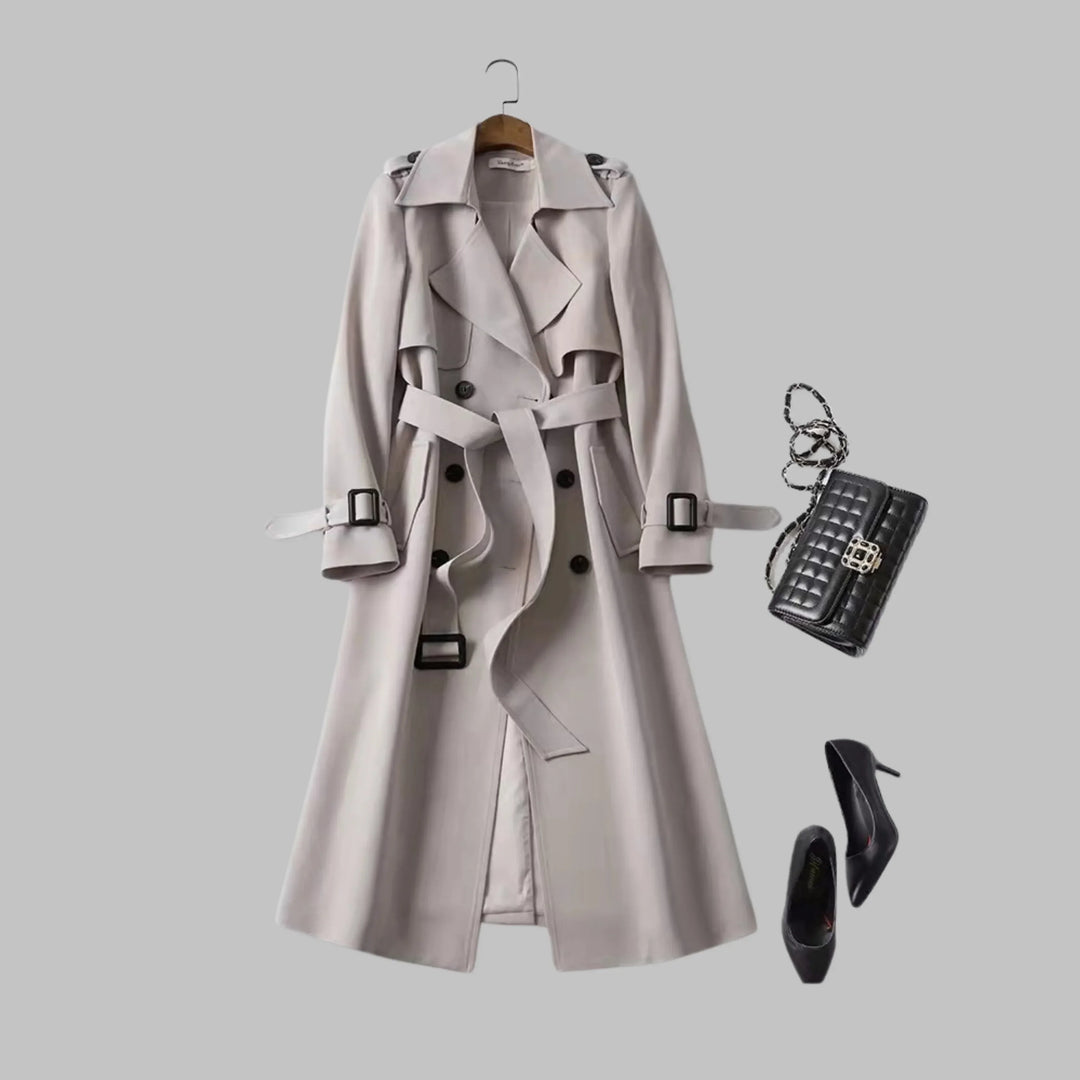 Women's Knee-Length Loose Fit Coat