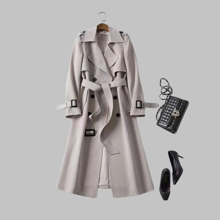 Women's Knee-Length Loose Fit Coat