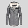 Women's Warm Hooded Winter Jacket – Sherpa Lining