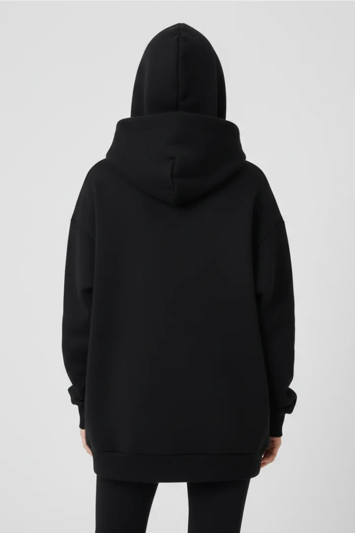 Women's Hoodie – High Neck And Wide Hood