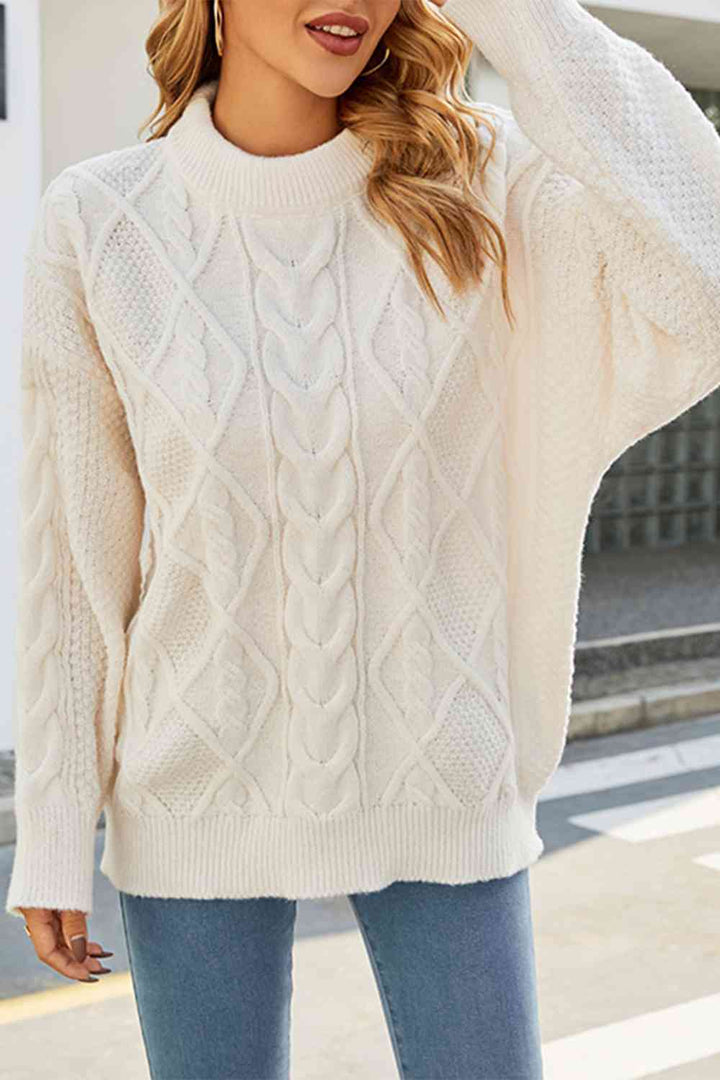 Women's Jumper – Oversized Cable Knit