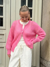 Women's Cardigan – Oversized Open-Knit