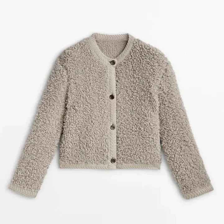 Women's Cardigan – Textured Button-Up