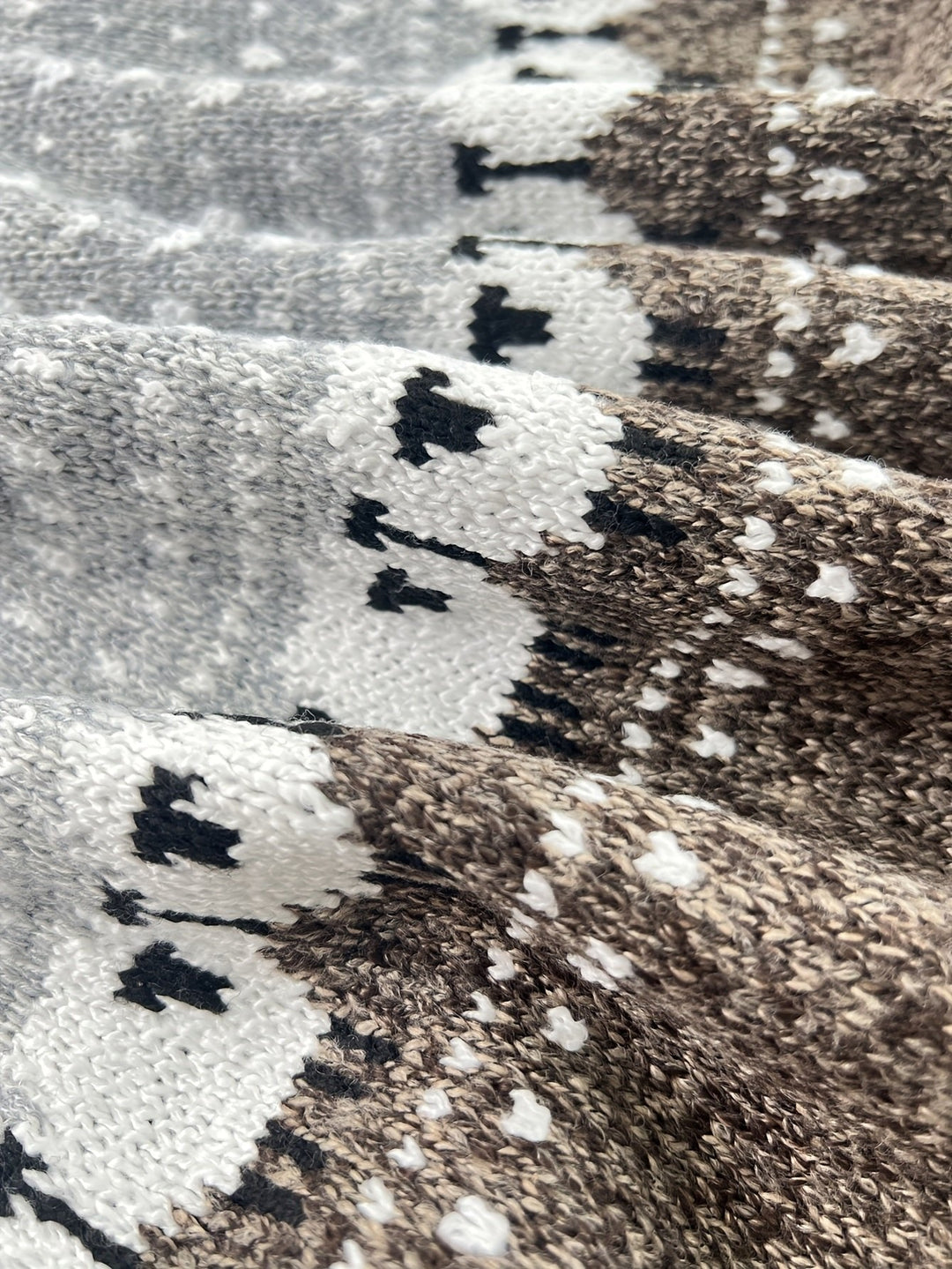 Women's Jumper – Fair Isle Sheep Jacquard Knit