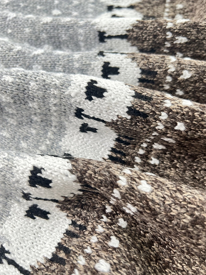 Women's Jumper – Fair Isle Sheep Jacquard Knit