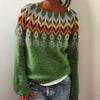Women's Jumper – Fair Isle Chevron Knit