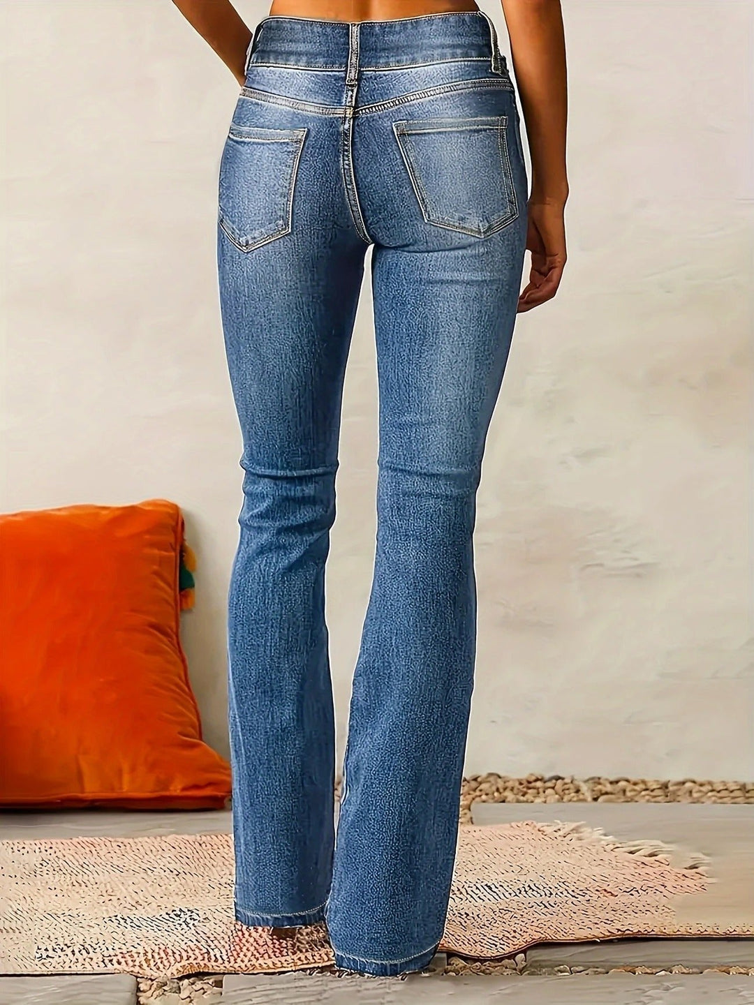 Women's Jeans – High-Waist Flared