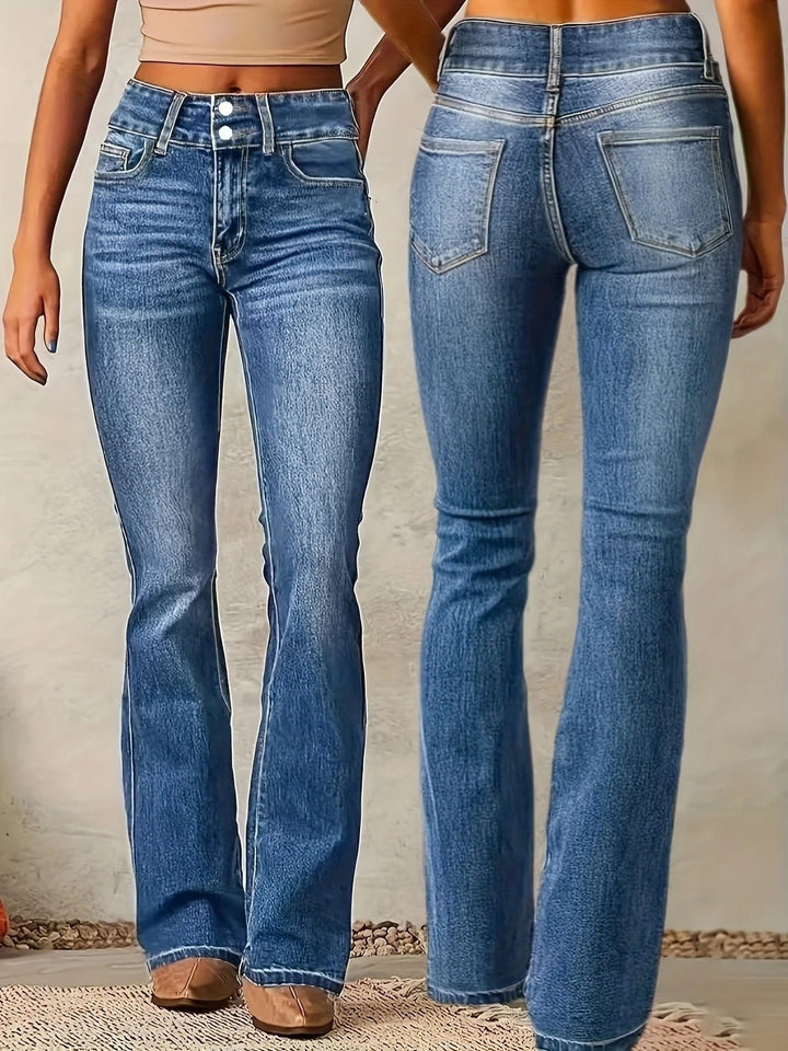 Women's Jeans – High-Waist Flared