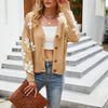 Women's Cardigan – Daisy Knit Button