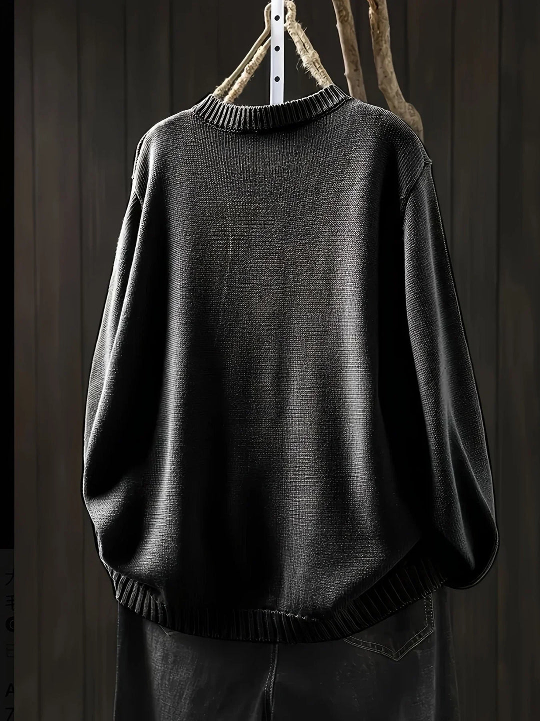 Women's Knit Loose-Fit Cardigan Sweater – Multicolor Button-Front And Crew-Neck