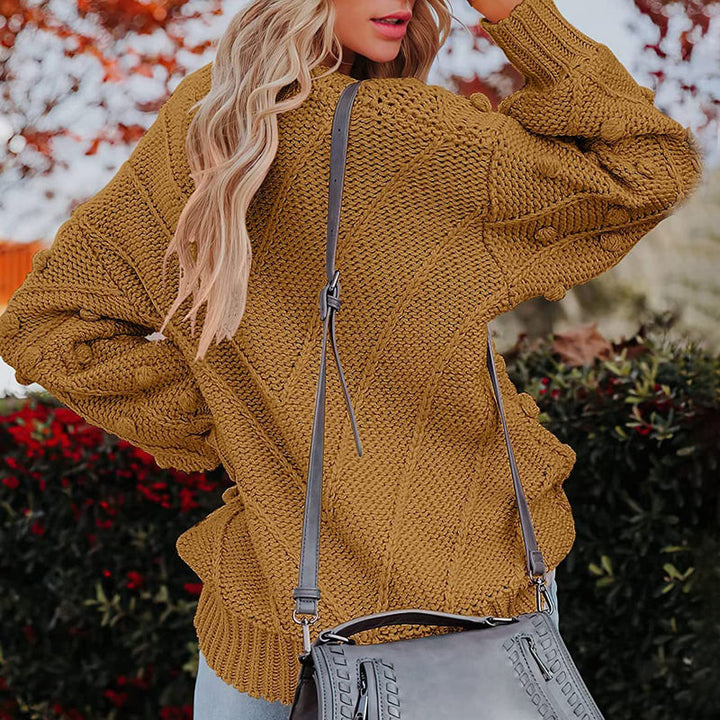 Women's Jumper – Bobble Knit