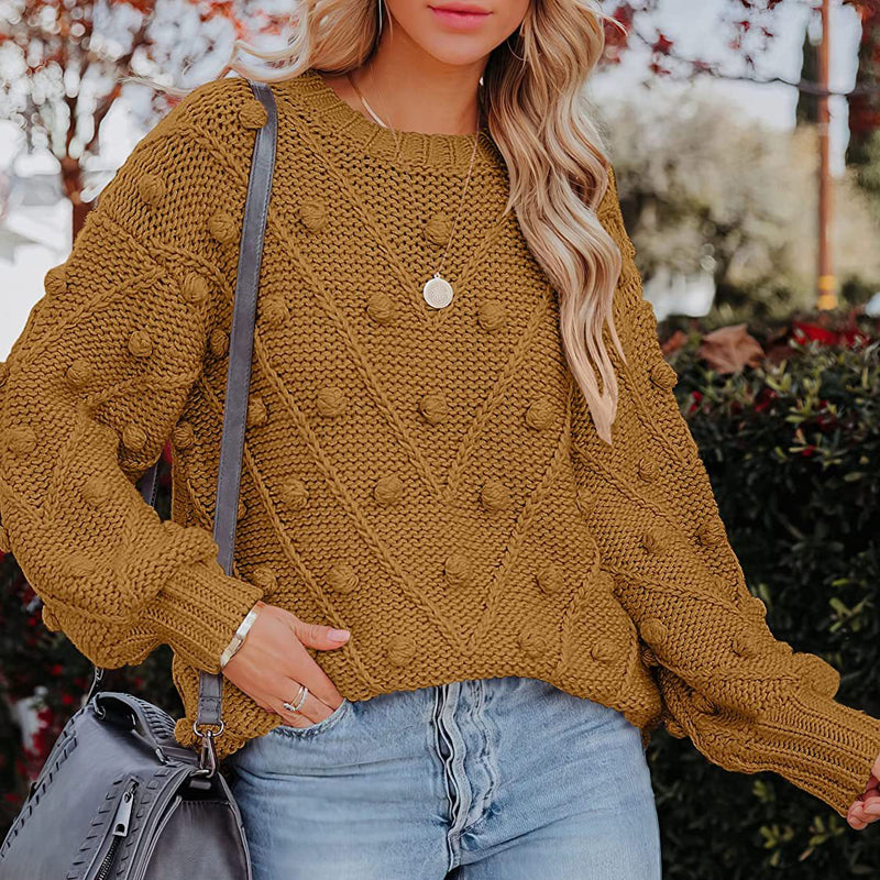 Women's Jumper – Bobble Knit