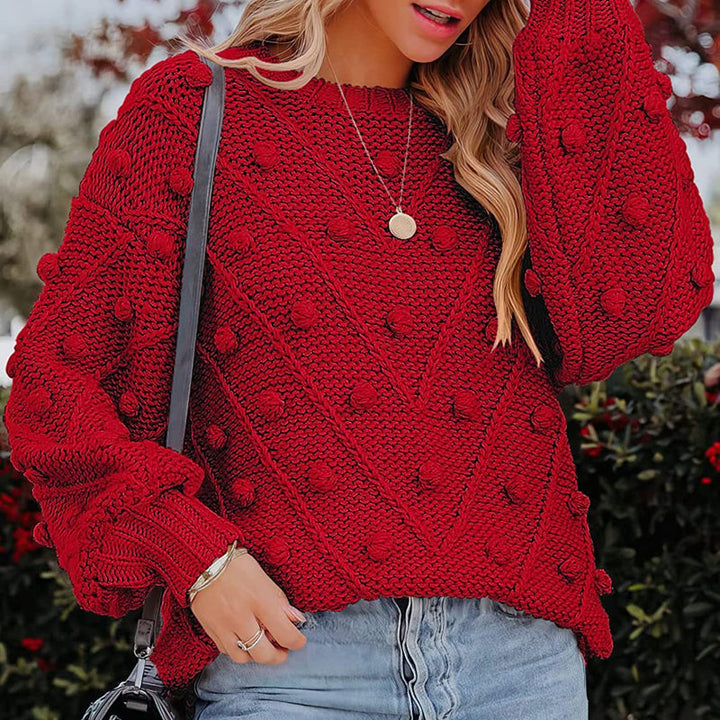 Women's Jumper – Bobble Knit