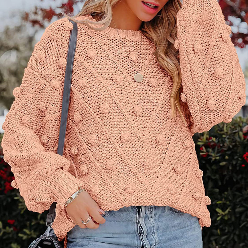 Women's Jumper – Bobble Knit