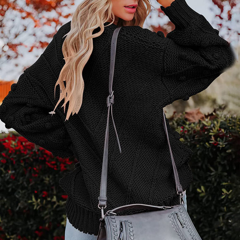 Women's Jumper – Bobble Knit