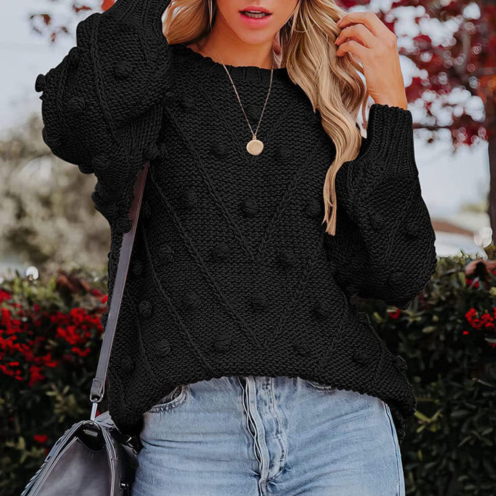 Women's Jumper – Bobble Knit