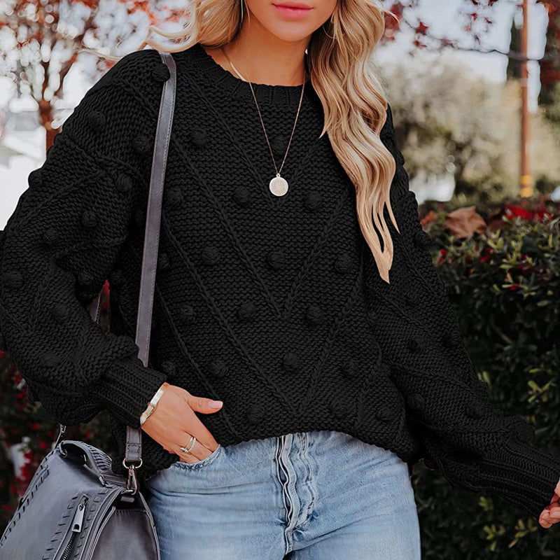Women's Jumper – Bobble Knit