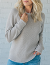 Women's Jumper – Textured Waffle Knit