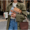 Women's Trench Coat – Long Plaid Lining