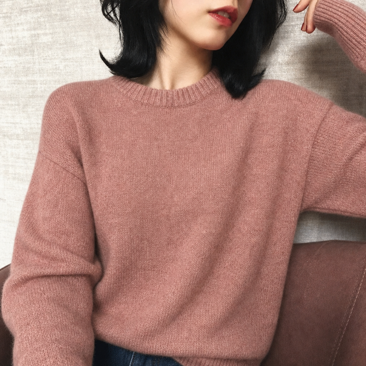 Women's Jumper – Oversized Fluffy Knit
