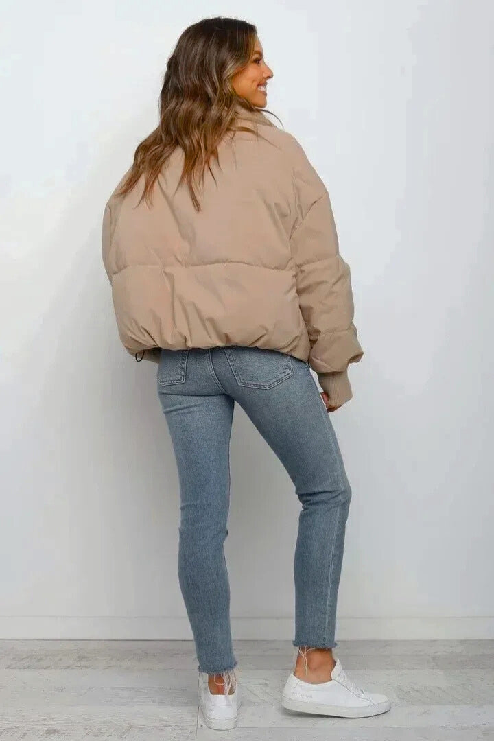 Women's Puffer Jacket – Short Quilted