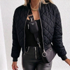 Women's Jacket – Cropped Diamond Quilted