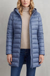 Women's Ultra-Lightweight Hooded Down Jacket For Cosy Warmth