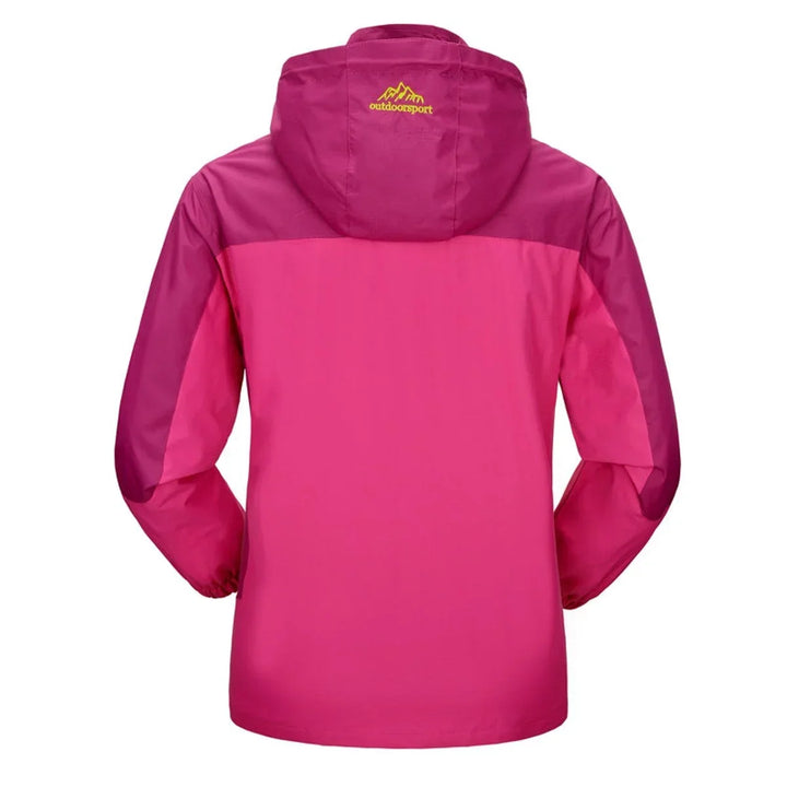Women's Waterproof Hooded Outdoor Shell Jacket