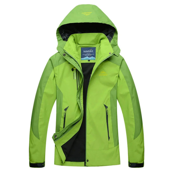 Women's Waterproof Hooded Outdoor Shell Jacket