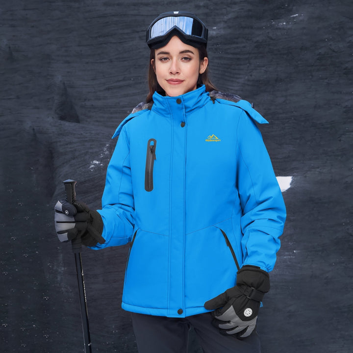 Women's Jacket – Windproof Ski , Water-Resistant Winter Coat