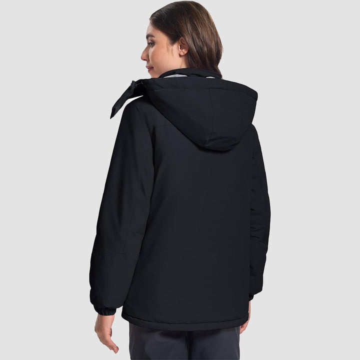 Women's Jacket – Windproof Ski , Water-Resistant Winter Coat