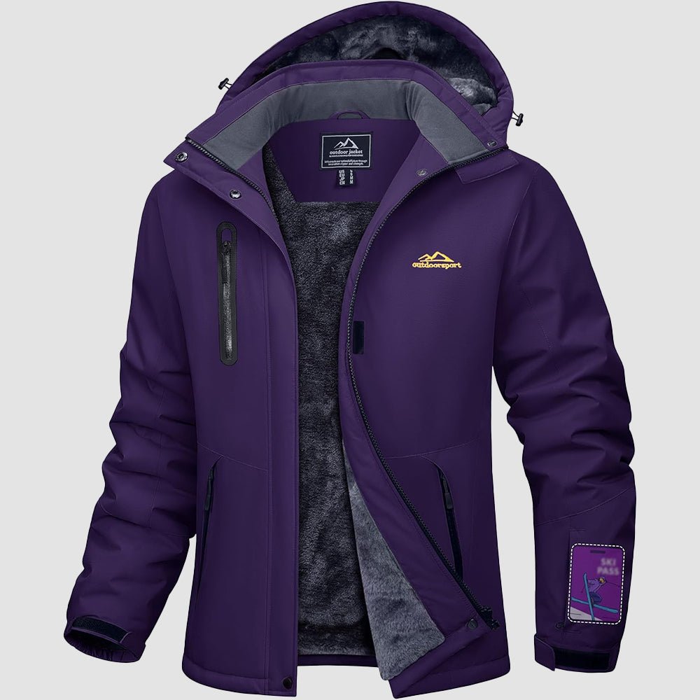 Women's Jacket – Windproof Ski , Water-Resistant Winter Coat