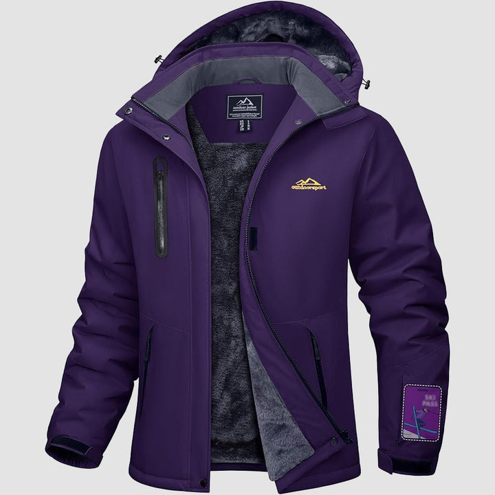 Women's Jacket – Windproof Ski , Water-Resistant Winter Coat