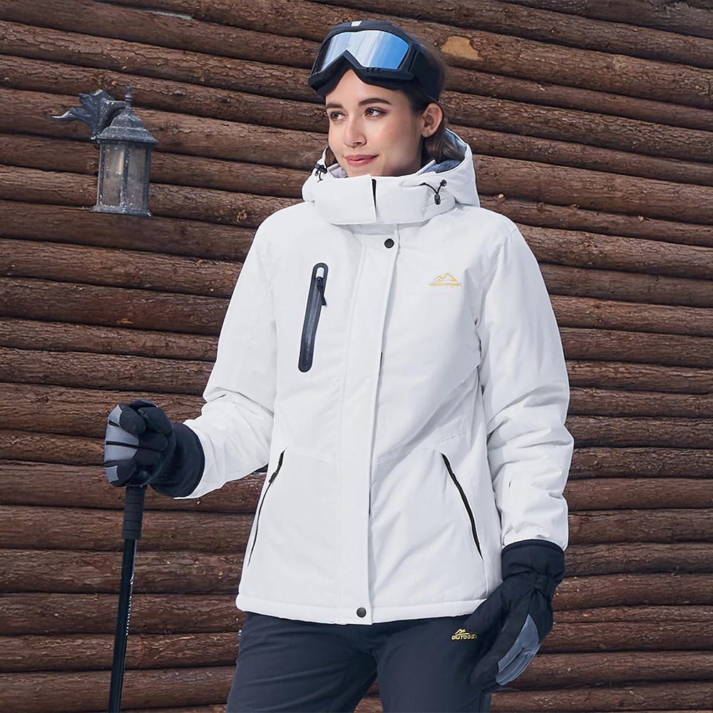 Women's Jacket – Windproof Ski , Water-Resistant Winter Coat