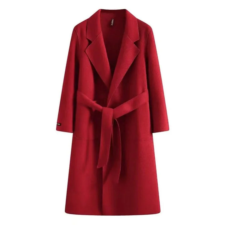 Women's Wool Winter Coat – Belt