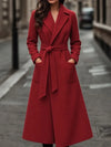 Women's Wool Winter Coat – Belt
