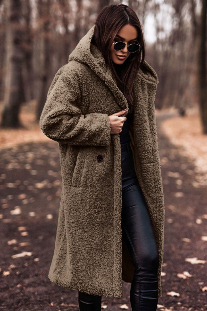 Women's Coat – Oversized Teddy
